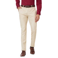 Buy Trendy Beige Formal Trousers For Men At Great Offers Online