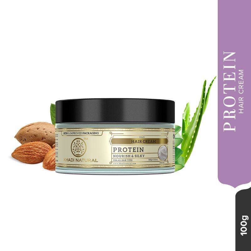 Khadi Natural Ayurvedic Protein Herbal Hair Cream Nourishes Scalp