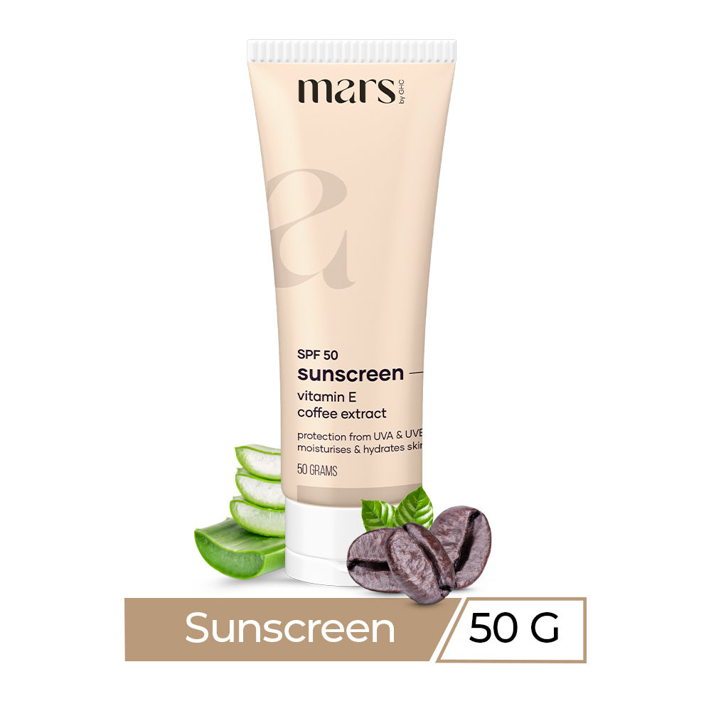 Mars by GHC SPF 50++ Sunscreen to Fight UVA & UVB rays and Pollution
