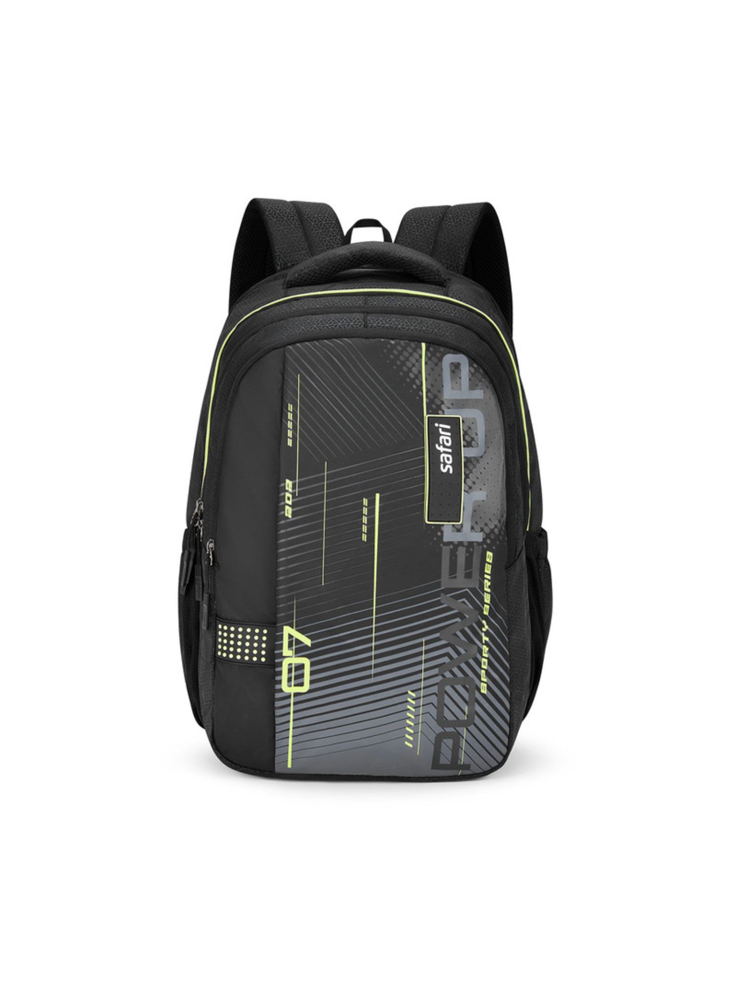 【9453 Buy Safari Quadro 6 Black 43L Casual 4 Compartment Backpack-Large