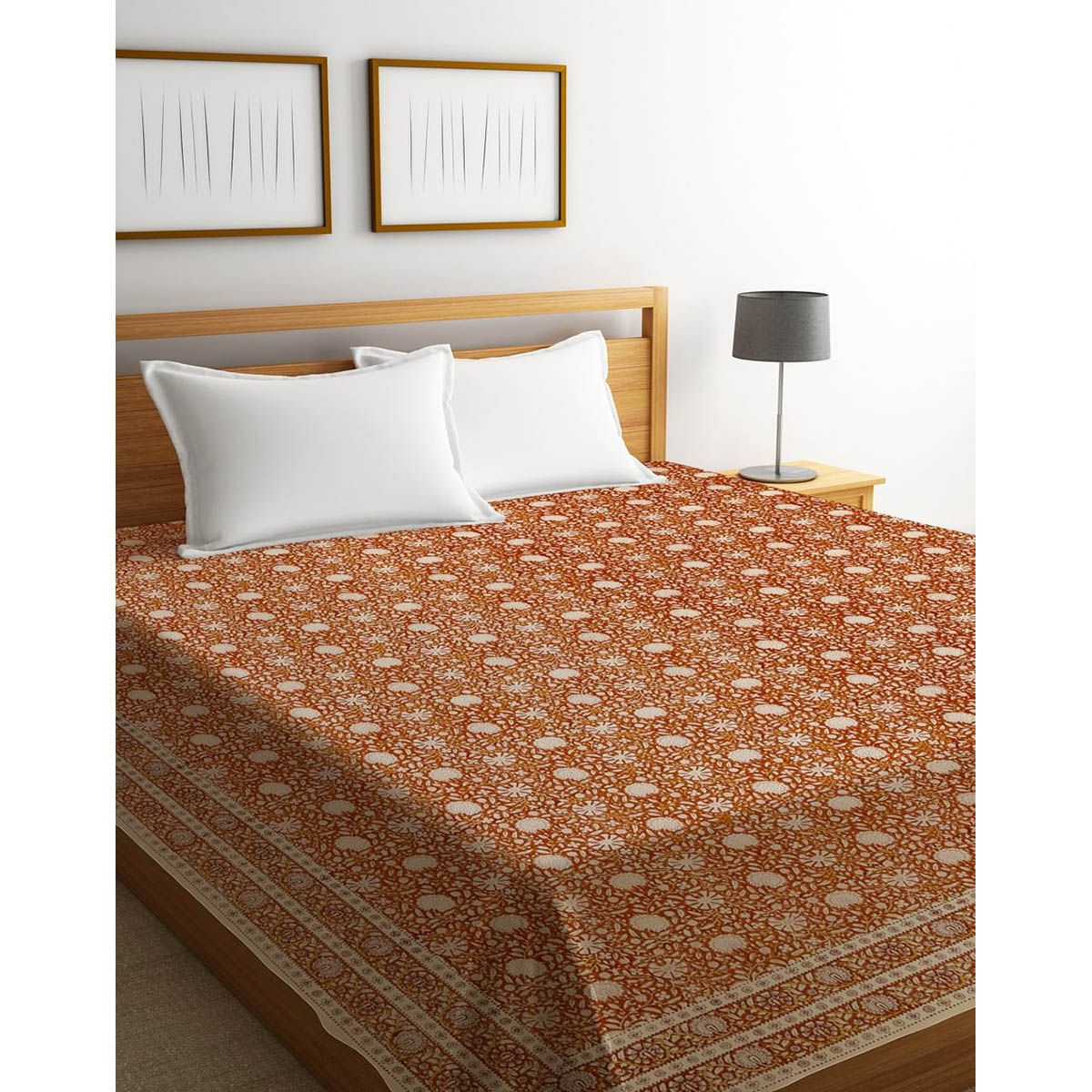 Buy Fabindia Meghna Cotton Bed Cover Online