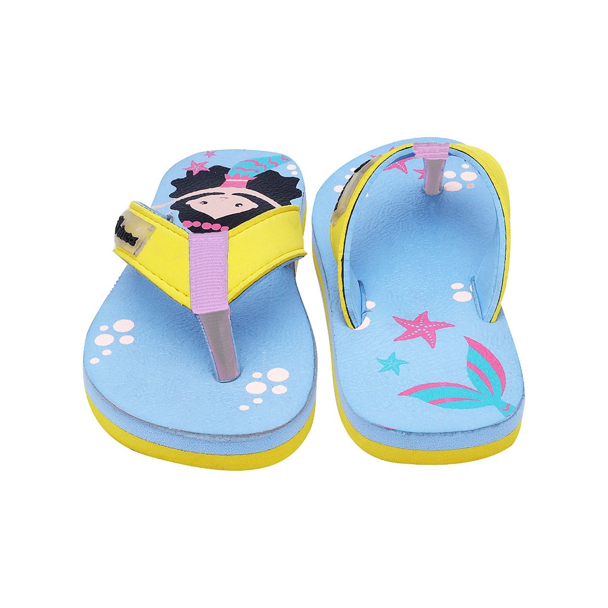 Girls mermaid outlet flip flops