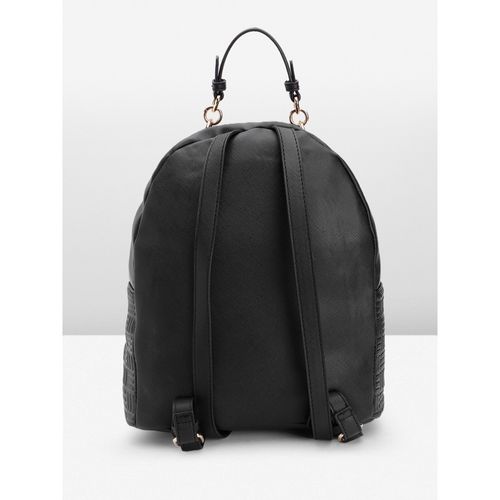anne klein mini backpack Buy Anne Klein Black Textured Backpack Online