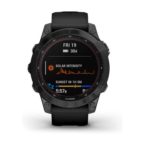 Garmin fenix 7 sapphire solar black dlc clearance