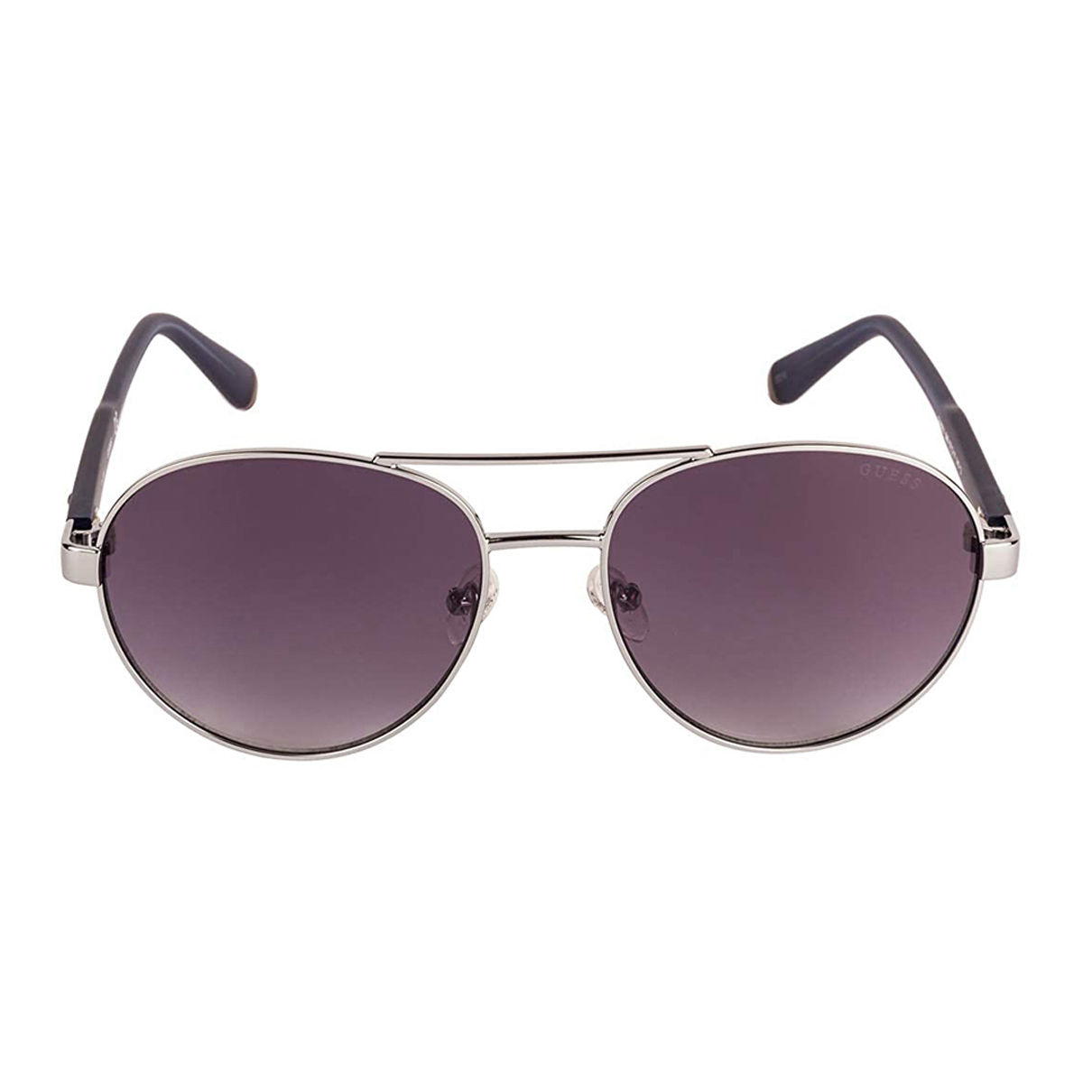 Guess Sunglasses Round With Grey Lens For Men