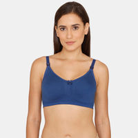 SOIE Full Coverage Padded Non Wired Maternity Bra-Fudge