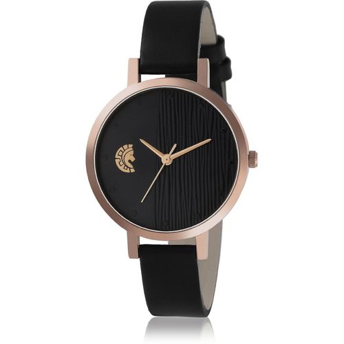 Studio Etheno Black Dial Color Casual Watch For Women