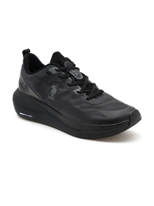 Buy POLO Men Severin Black Running Shoes Online