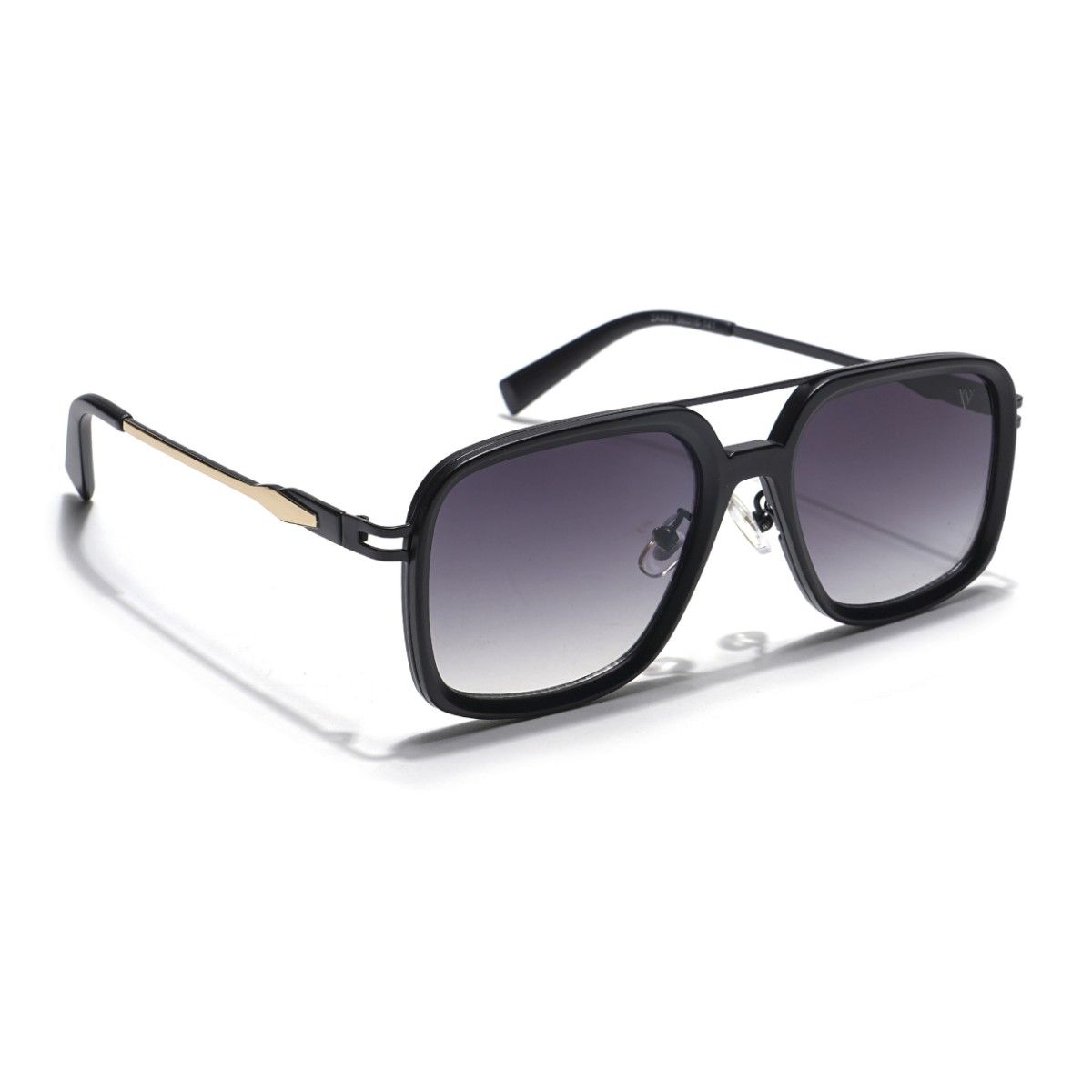 Buy Voyage Unisex Grey Lens And Black Frame Wayfarer Sunglasses 