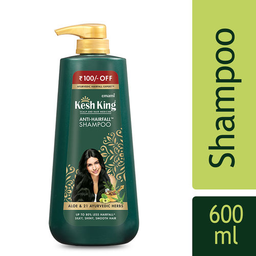 Kesh king Scalp and Hair Medicine Anti-hairfall Shampoo: Buy Kesh king  Scalp and Hair Medicine Anti-hairfall Shampoo Online at Best Price in India  | Nykaa