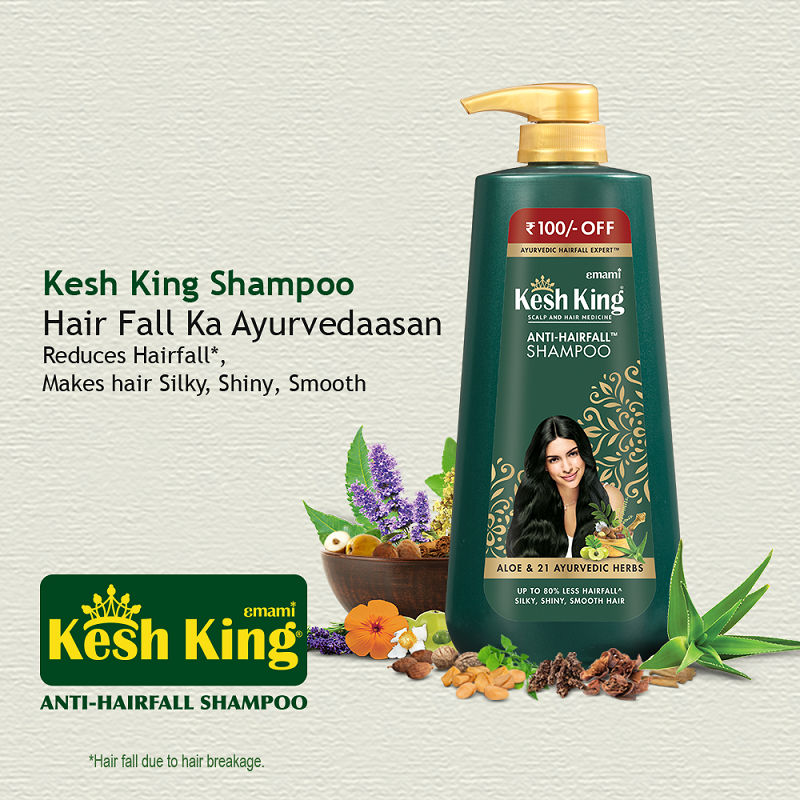 Kesh King Scalp  Hair Medicine Anti Hairfall Shampoo Buy Kesh King Scalp   Hair Medicine Anti Hairfall Shampoo Online at Best Price in India  Nykaa