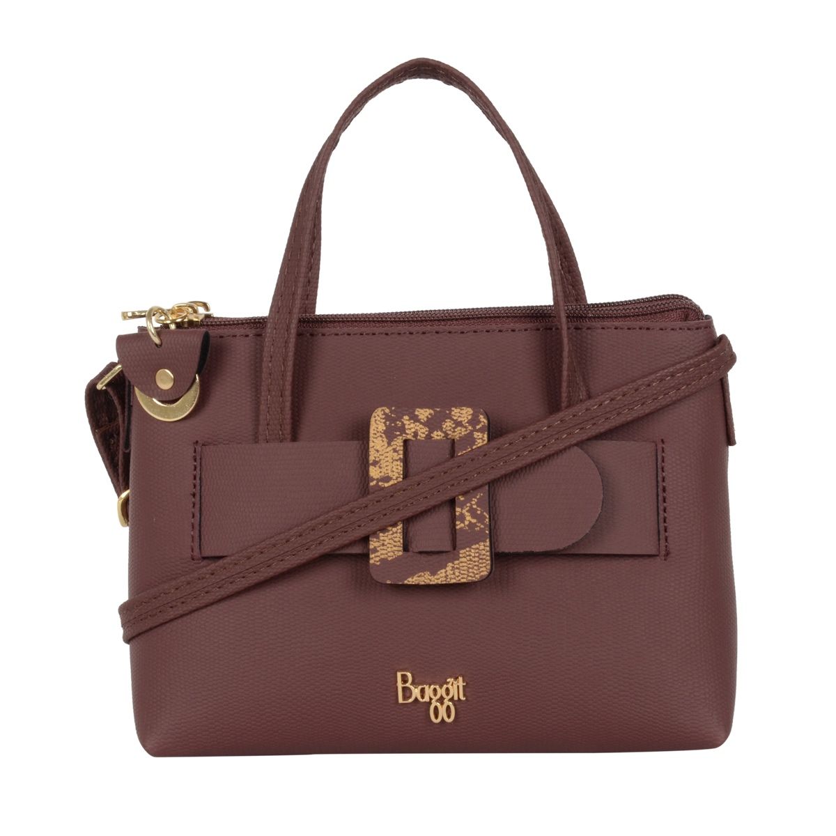 Buy Baggit Yellow Solid Shoulder Bag - Handbags for Women 8389211 | Myntra