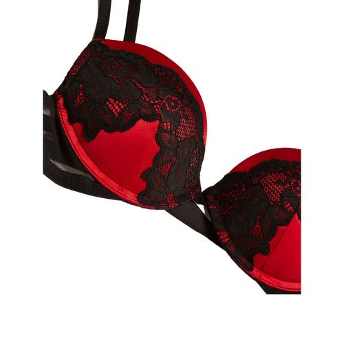 Buy Yamamay Red Bridal Under Wired Push Up Bra Red online