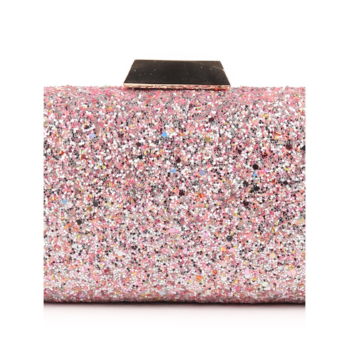 Dulce Hot Pink Chilli Beaded Clutch