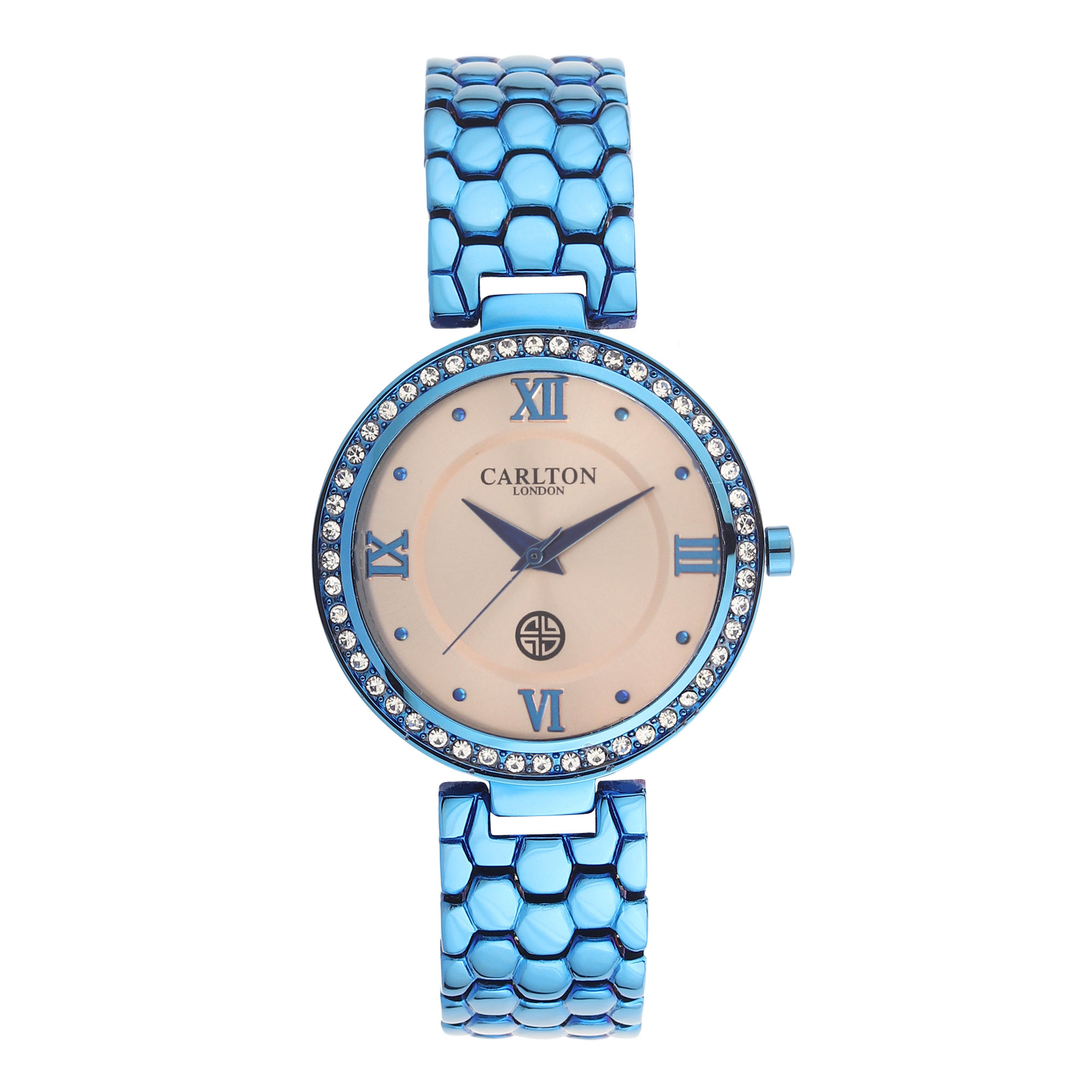 Carlton London Women's GoldToned Analogue Watch (CL025BROB) Buy