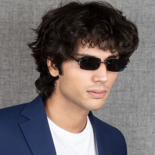 TED SMITH UV Protection Rectangular Sunglasses For Men Women Clasique-C1