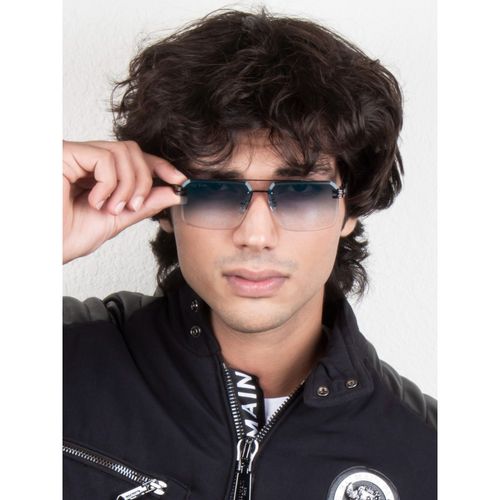 Rimless Aviator Power Glasses Eye Glasses Semi Rimless Aviator