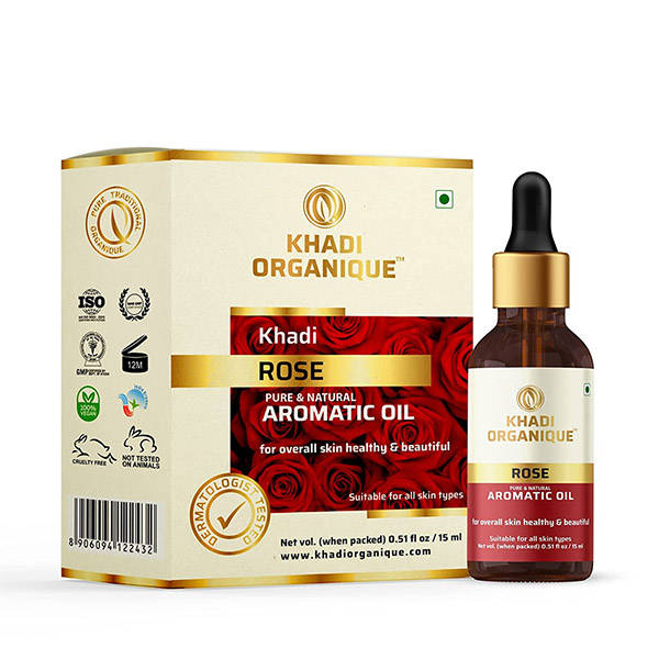 Khadi Organique Rose Essential Oil Buy Khadi Organique Rose Essential