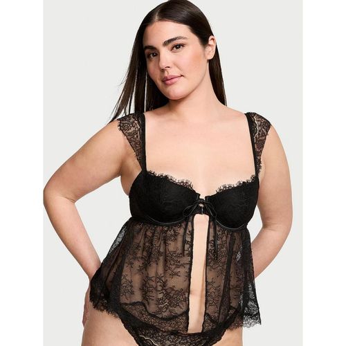 Victoria's Secret Dream Angels Wicked Unlined Fly-Away Bra Top Black (S DD)