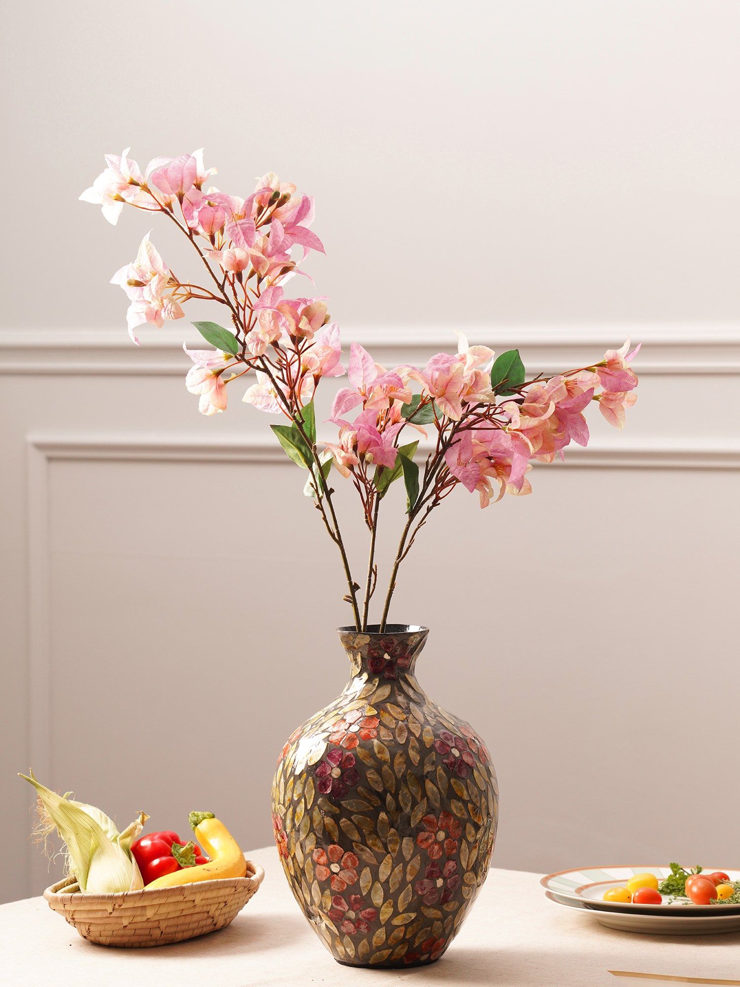 Buy Pure Home + Living Light Purple Bougainvillea Artificial