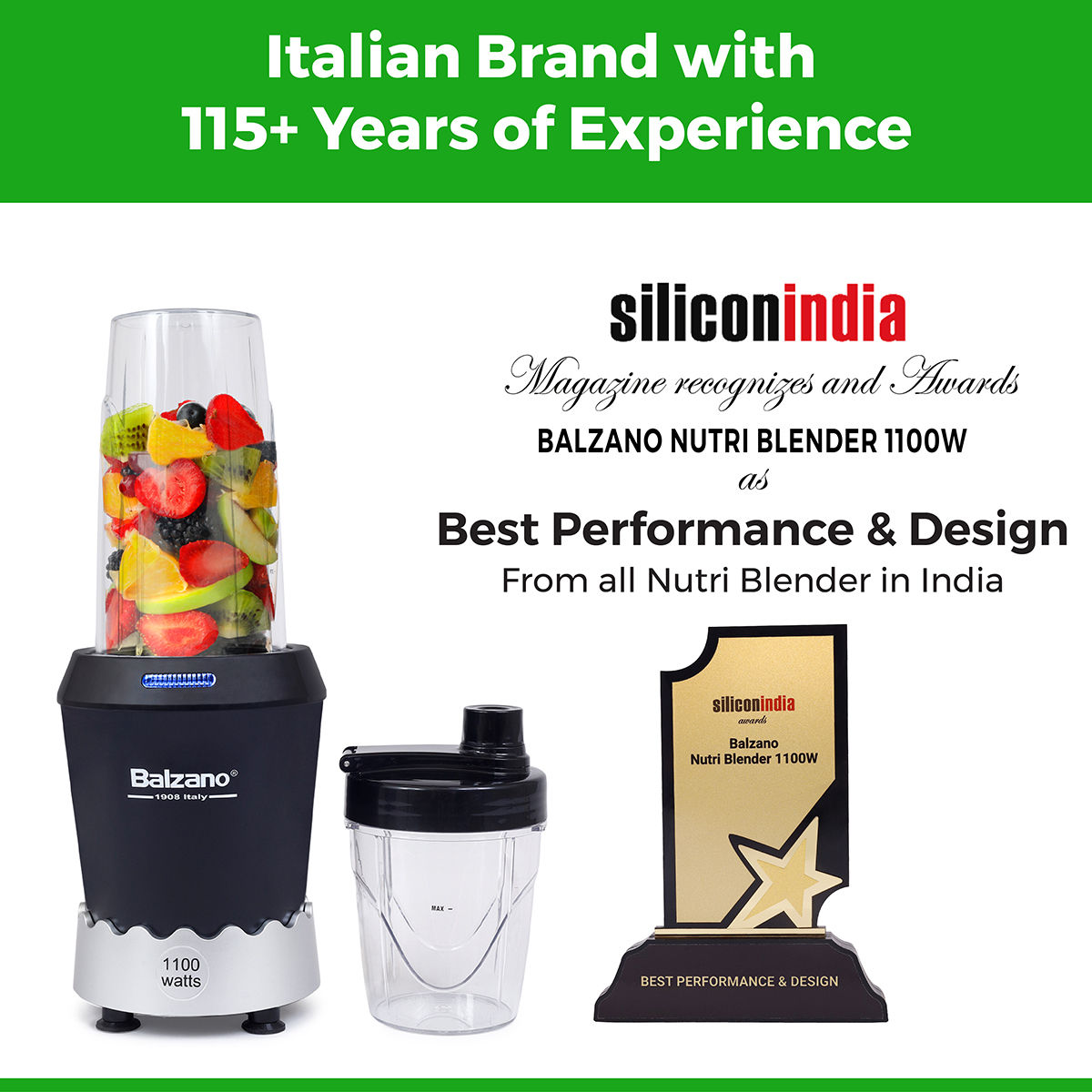 Buy Balzano High Speed Nutri Blender Grinder Online
