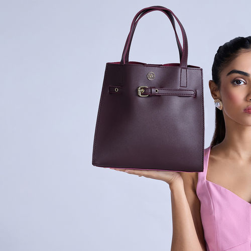 Twenty Dresses by Nykaa Fashion Maroon Solid Sling Bag: Buy Twenty Dresses  by Nykaa Fashion Maroon Solid Sling Bag Online at Best Price in India