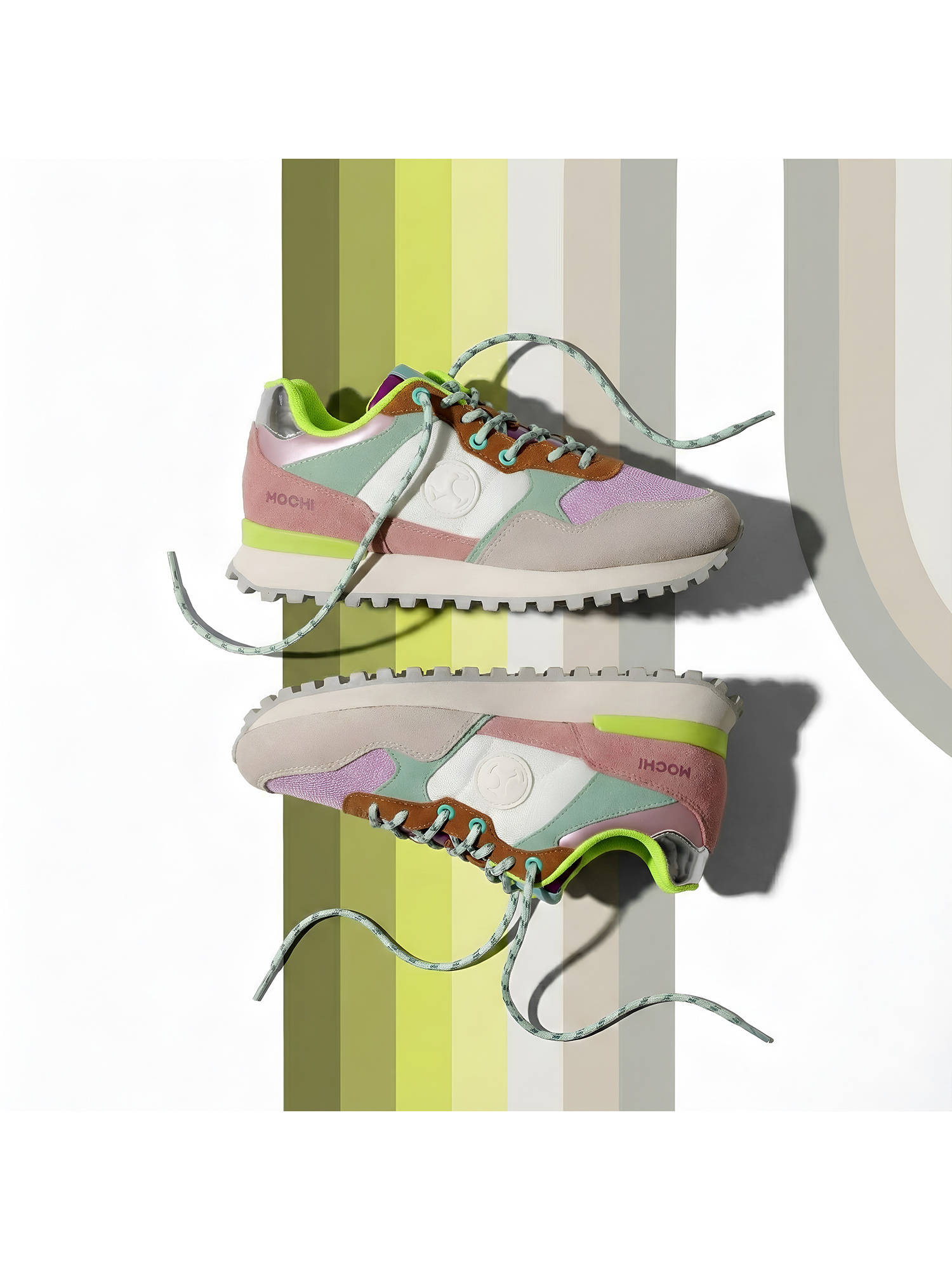 Buy Mochi Women Multi-Color Casual - Sneakers Online