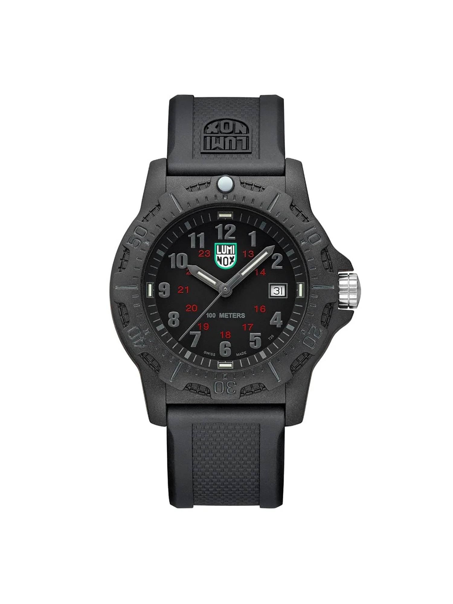 Luminox Manta Analog Round Black Dial Watch for Men-X2.2032 (Medium)