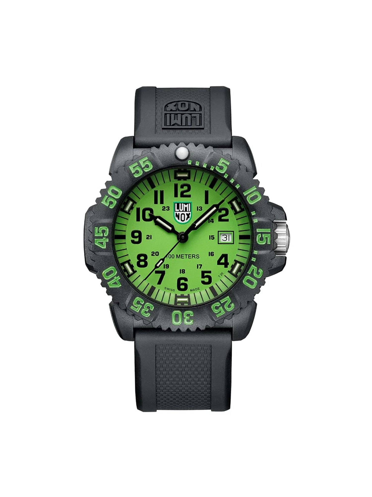 Luminox Sea Analog Round Green Dial Watch for Men-X2.2067.1 (Medium)