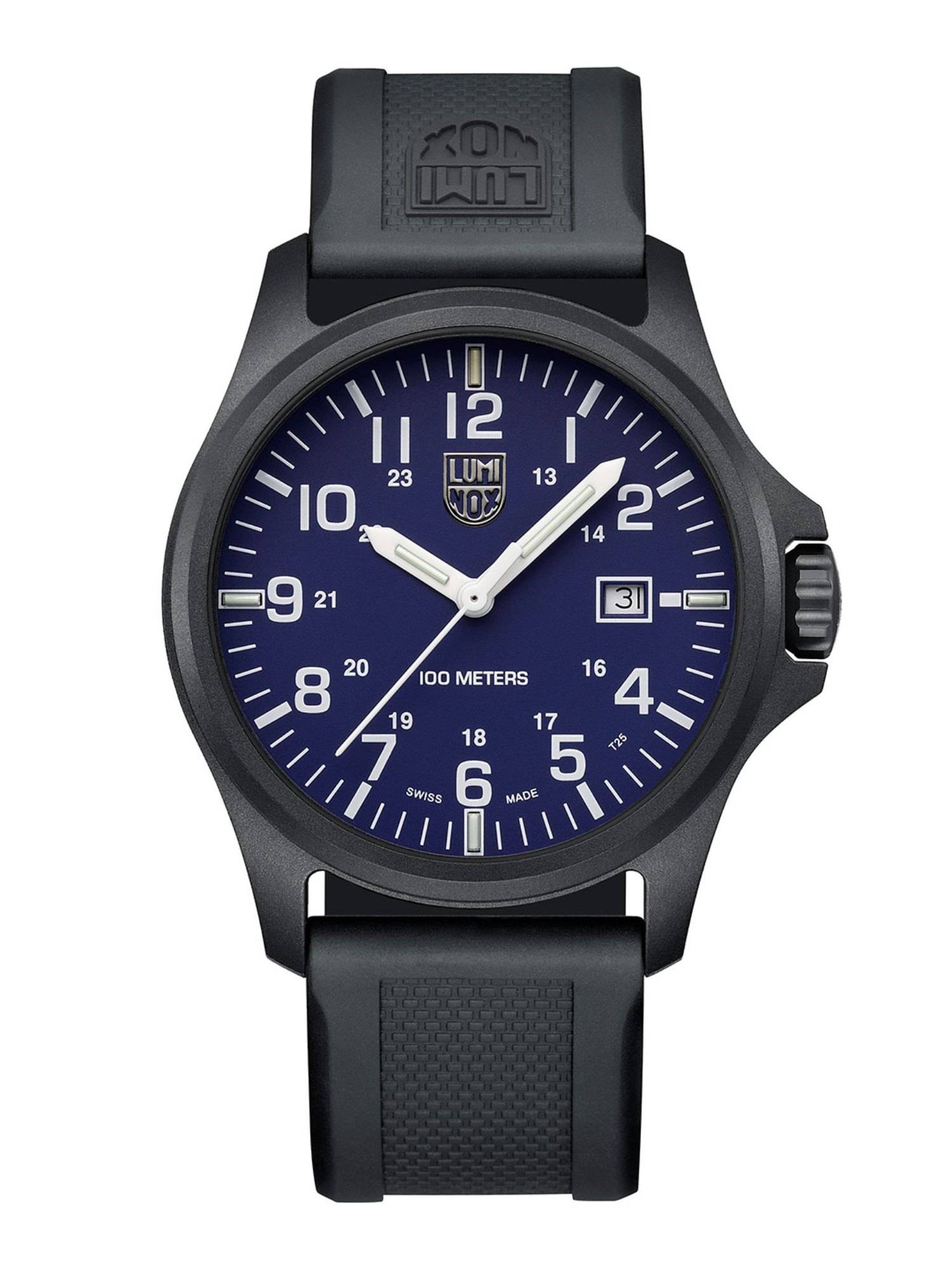 Luminox Patagonia Analog Round Blue Dial Watch for Men-X3.2403 (Medium)