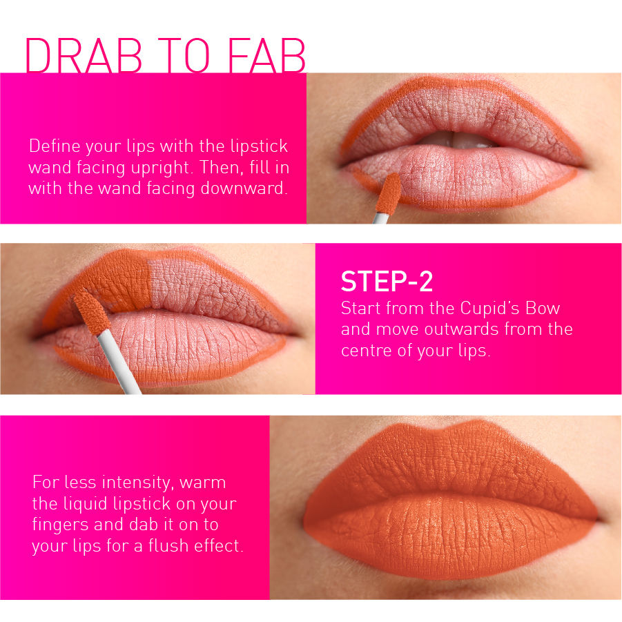 MyGlamm Lit Liquid Matte LipstickSmash Buy MyGlamm Lit Liquid Matte