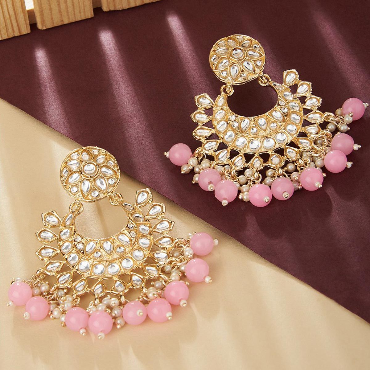 Aggregate more than 77 traditional chandbali earrings latest