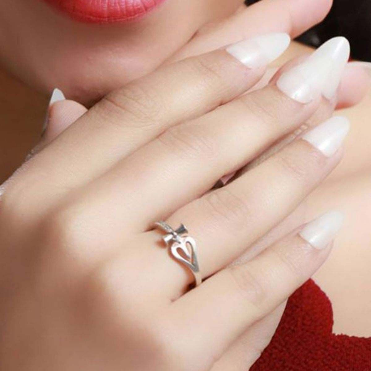 Paola Rudraksha Trishul Damroo Designer Oxidized Silver Ring for Men & Women