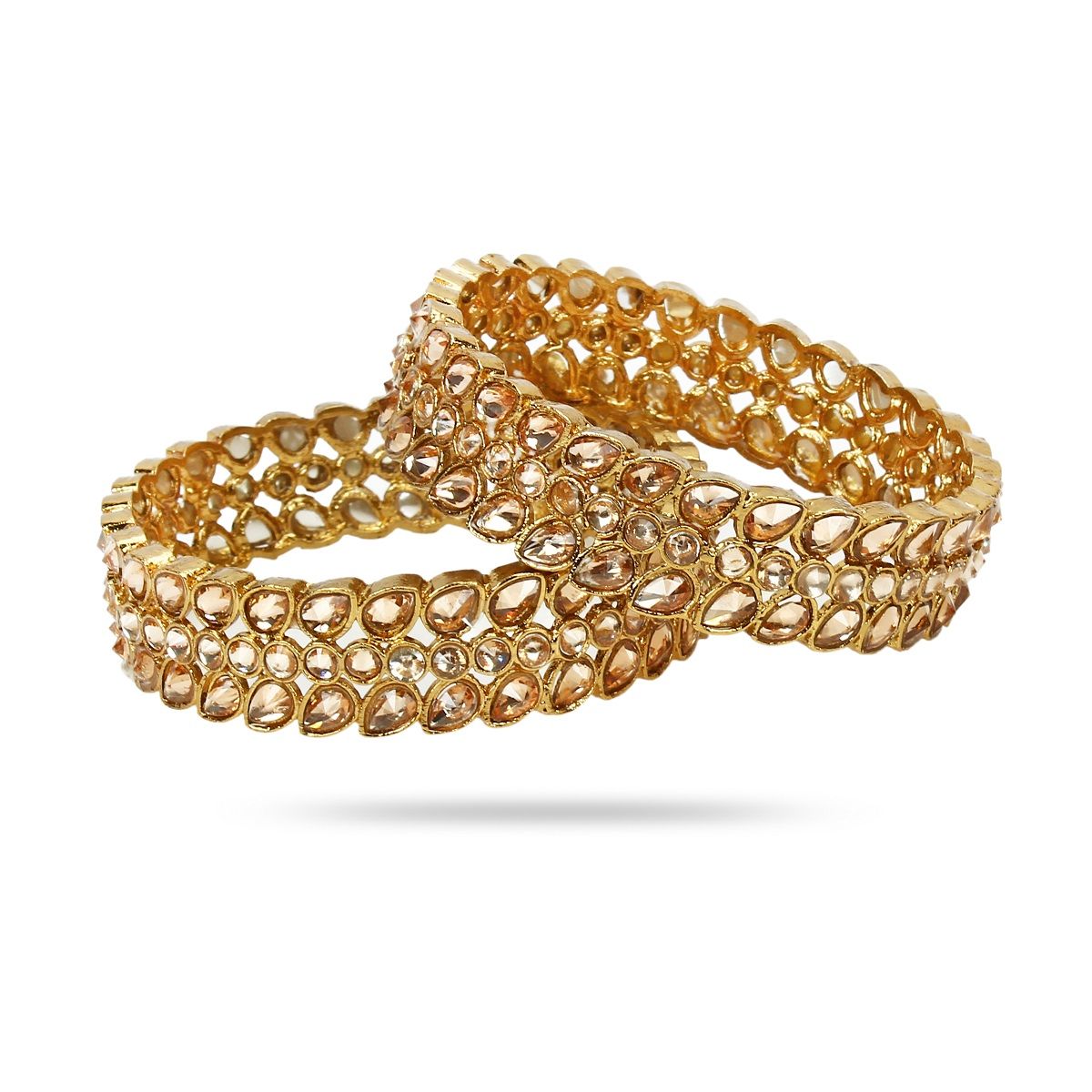 Youbella Jewellery Bangles Traditional One Gram Gold Plated Bangles