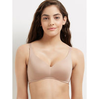 SOIE Full Coverage Padded Non-Wired Ultra Soft Seamless Bra-Mist