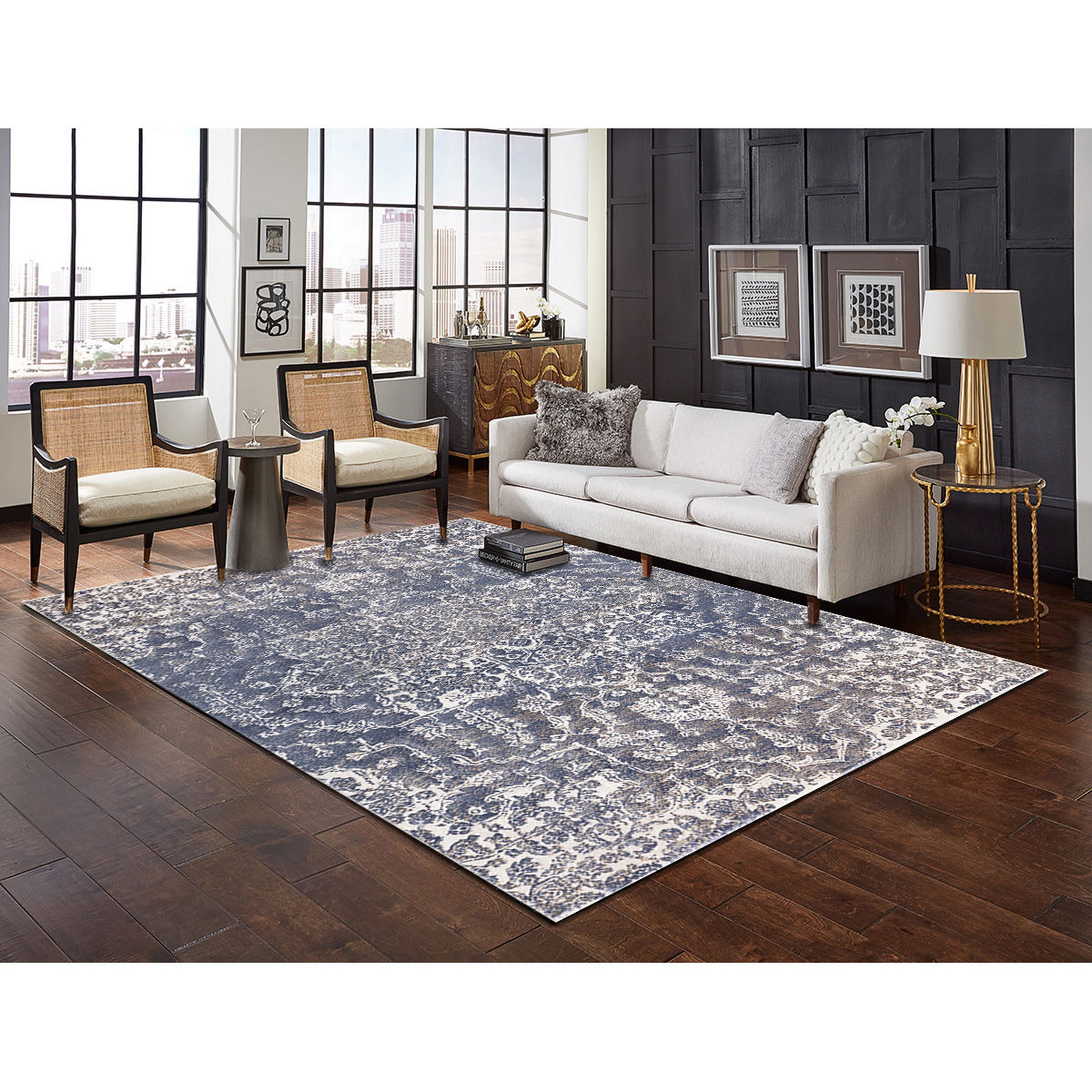 Ddecor Live Beautiful BluePolyesterMediumRugJoy Buy Ddecor Live