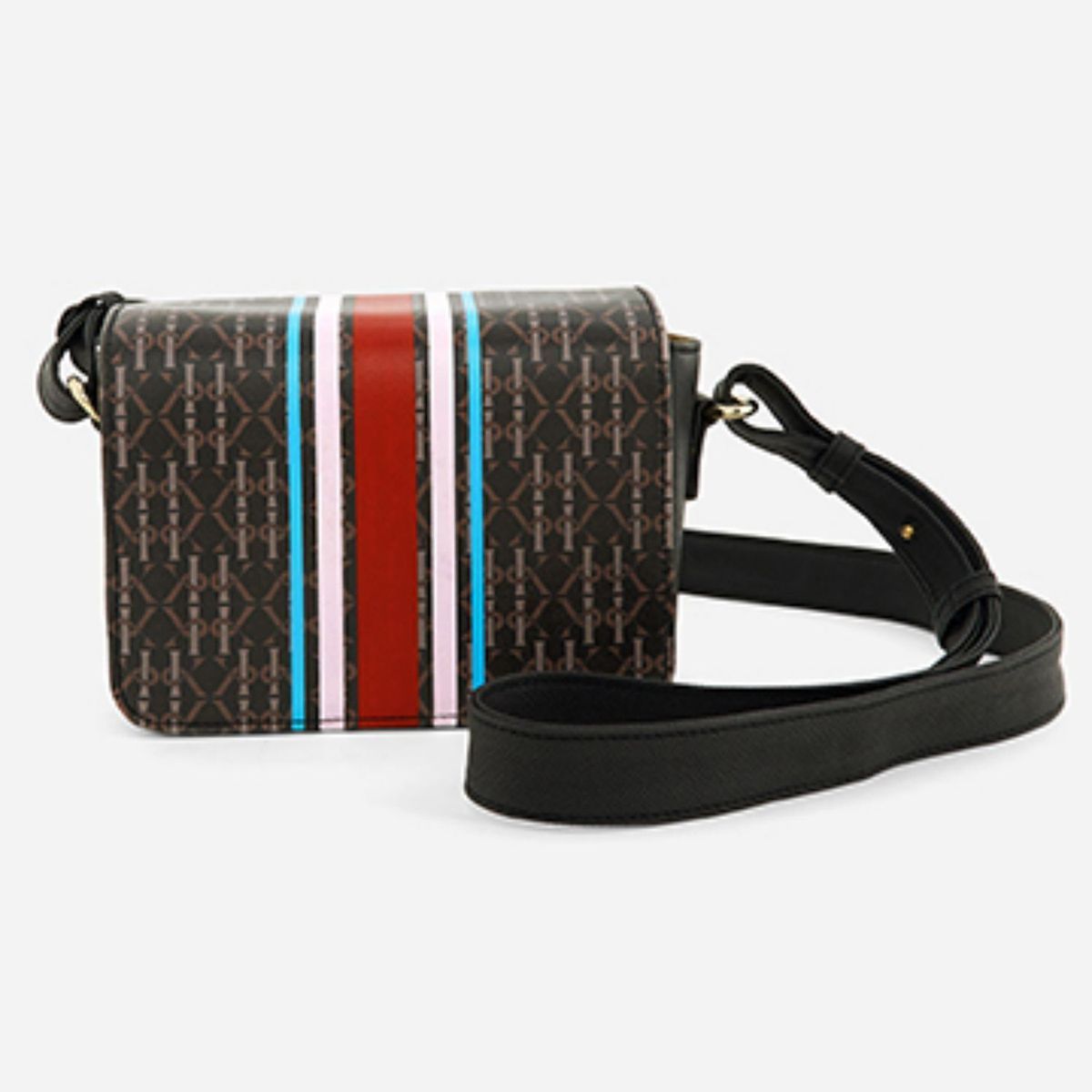 Burberry monogram stripe crossbody bag