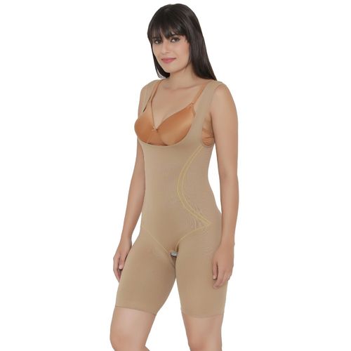 Buy Clovia Laser Cut No Panty Lines High Compression Body Suit In