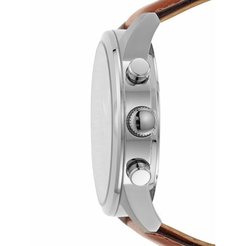 Buy Fossil Flynn Brown Strap Casual Watch Bq2125 Online