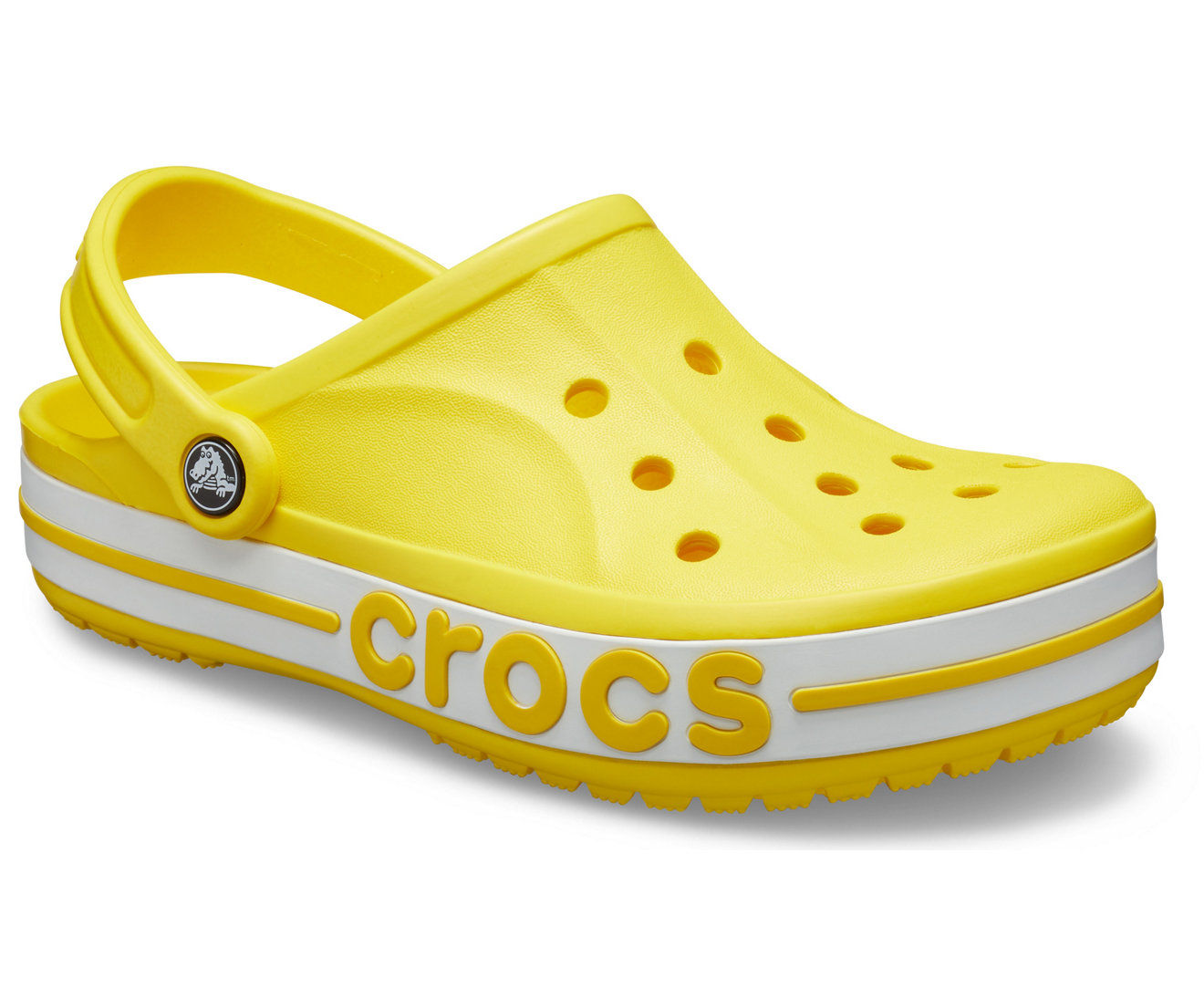 Yellow best sale womens crocs