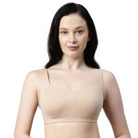 Buy SOIE Non Padded Non-Wired Full Coverage Stretch Cotton Minimizer Bra-Earthred  Online