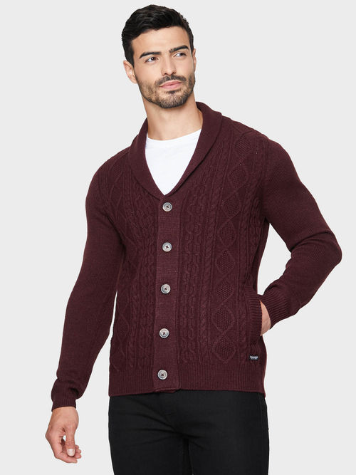 Sleeve Polo Long Sleeve Button Down Cardigan Mens Buy Threadbare