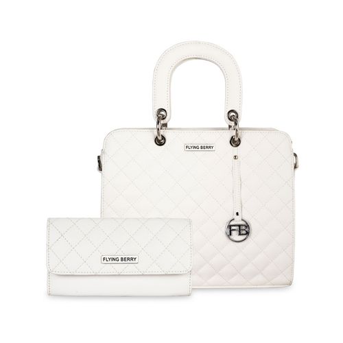 Buy FLYING BERRY Womens White Hand Bag Combo Pack of Online