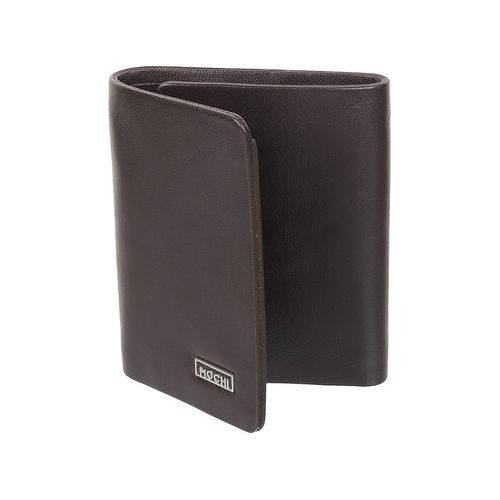 Buy Mochi Mens Brown Trifold Wallet Online