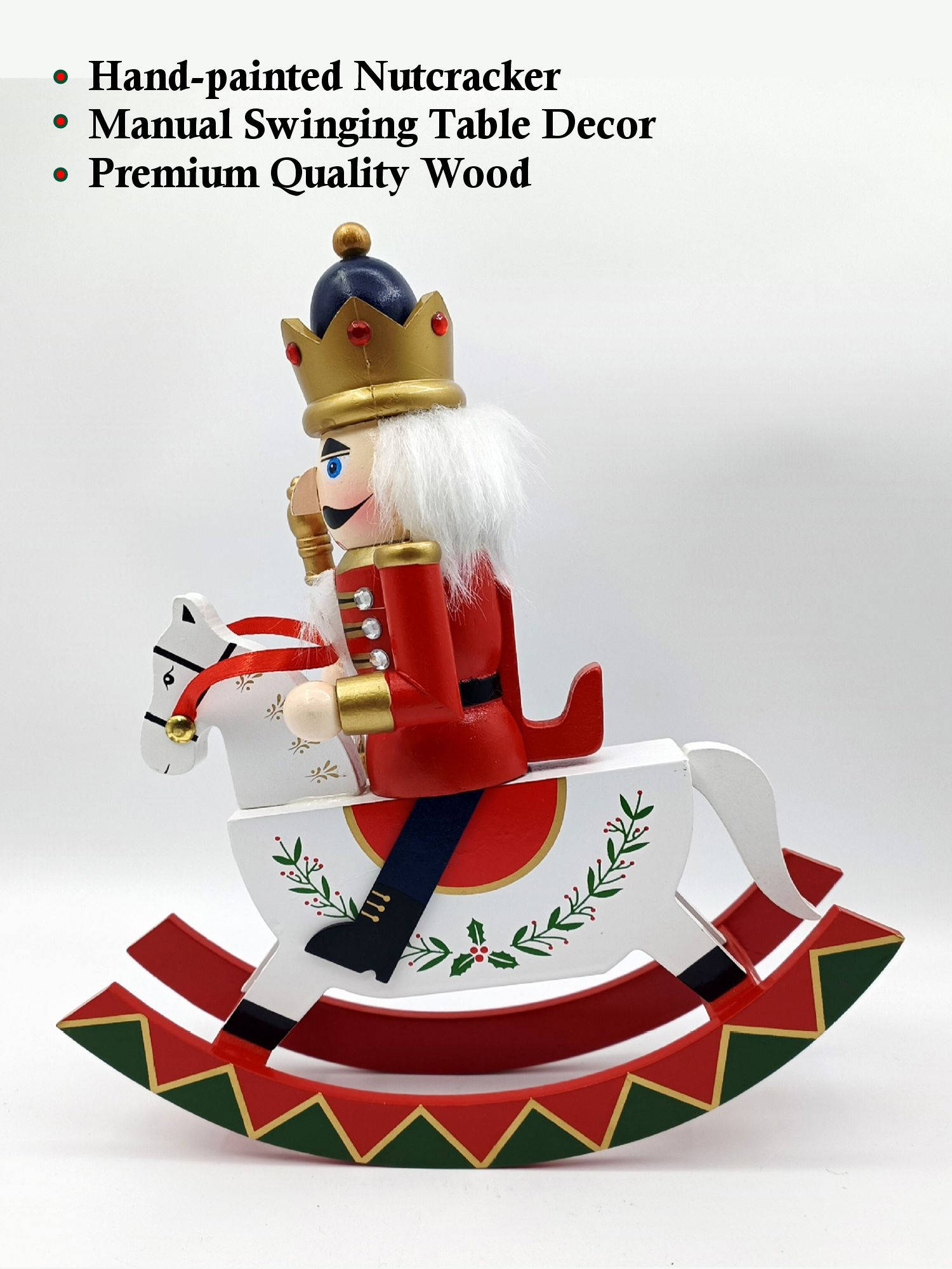 Box Rocking Horse Buy Little Surprise Box Red Wooden Rocking Horse Christmas Home and ...