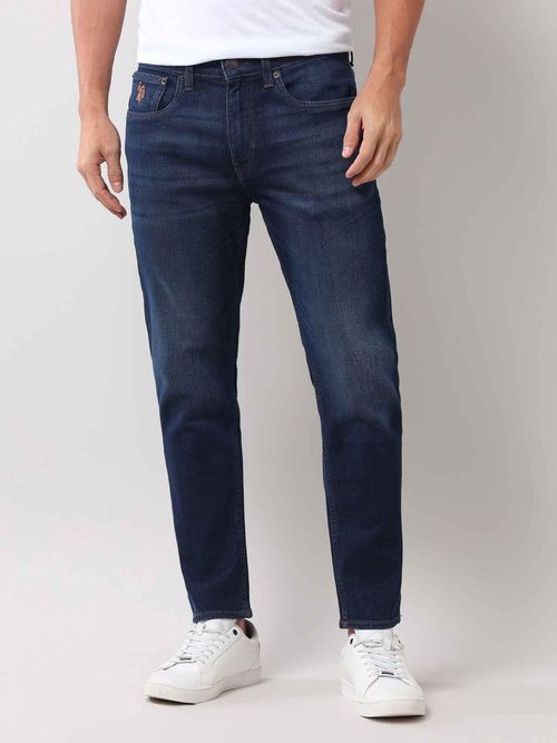 Polo Denim Straight Fit Blue Cotton Jeans