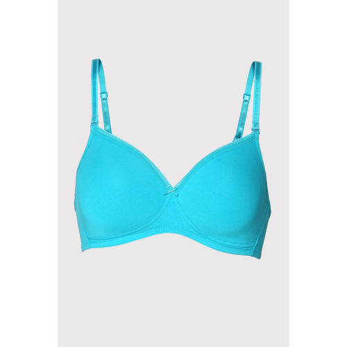 Buy Van Heusen Women Anti Bacterial & Wireless Bra - Peacock Blue Online