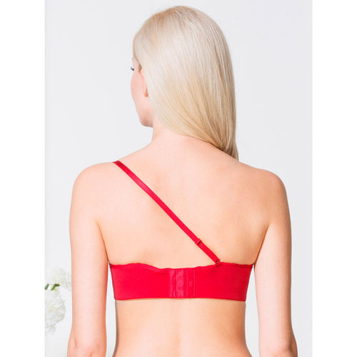 Van Heusen Women Padded & Wired Multiway Strapless Bra - Juster Red (36C)