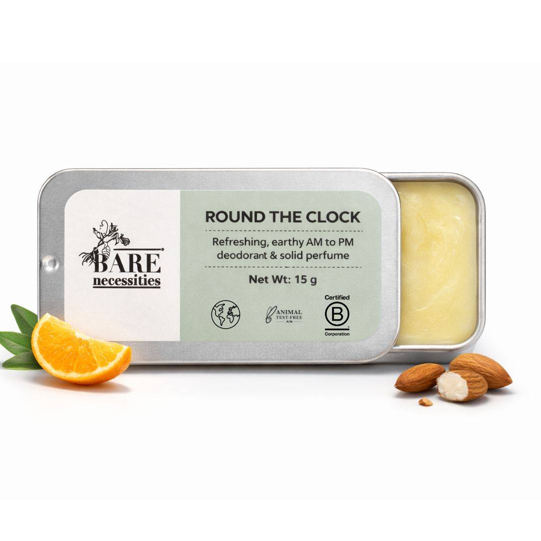 Bare Necessities Round The Clock Solid Deodorant For Odor Control