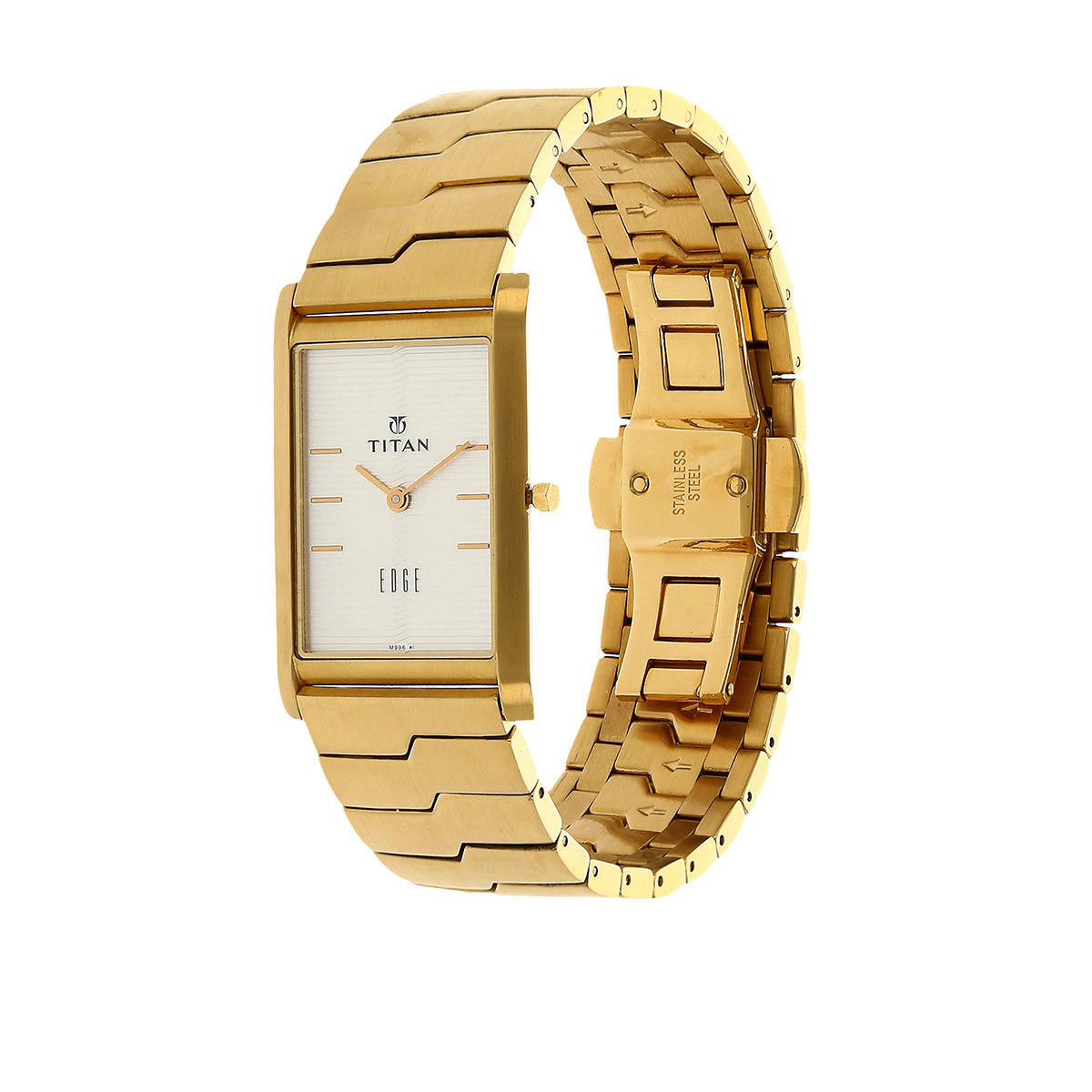 Titan edge 2025 gold watch price